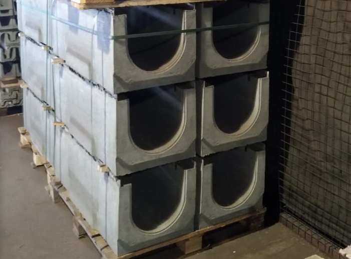 Лотки водоотводные с решеткой ЖБИ Казань